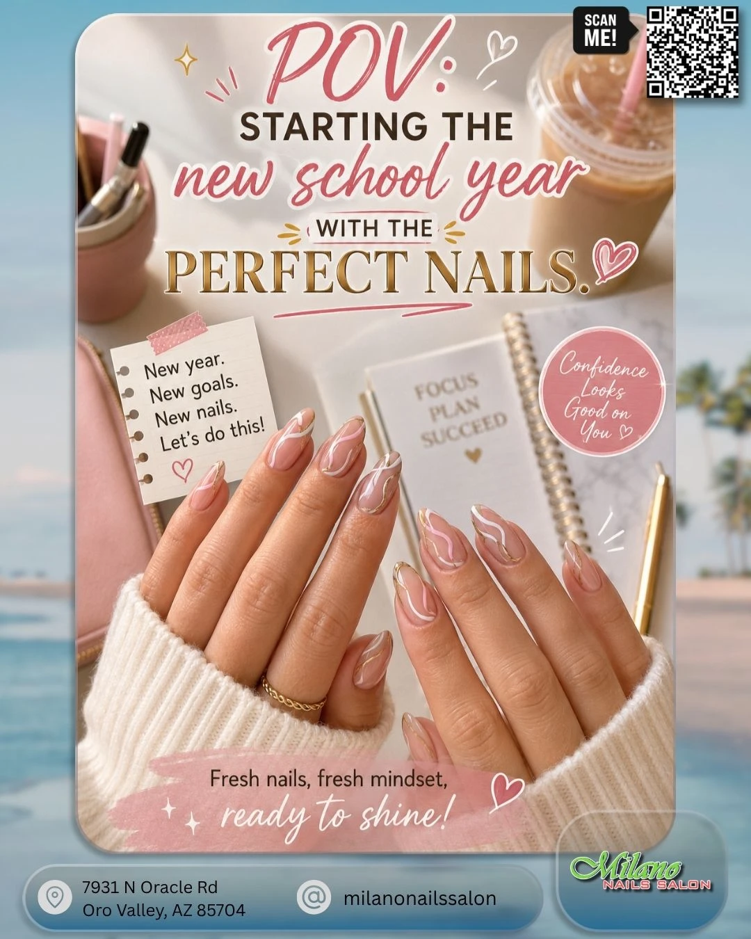 Milano Nails Salon Oro Valley, AZ 85704